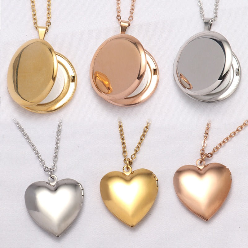 Heart Round Necklace